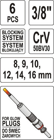 Yato Set 6Stück