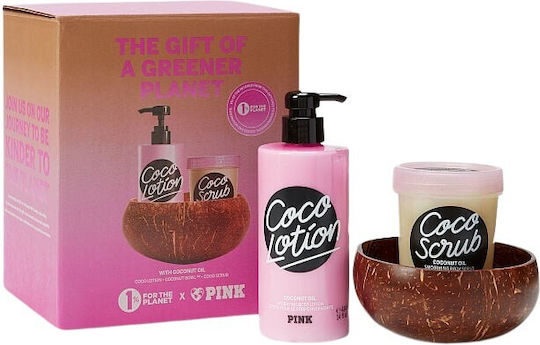 Victoria's Secret Coco Lotion + Scrub Set Îngrijire Pentru Hidratare