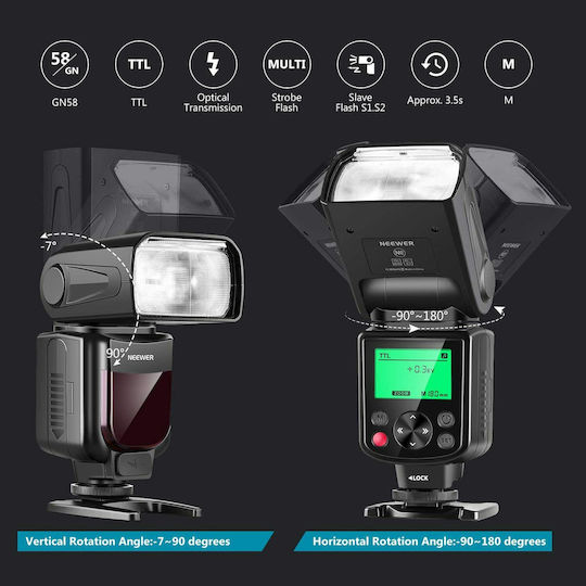 Neewer 750ii Ttl Flash Speedlite Nikon Dslr Cameras 10096520