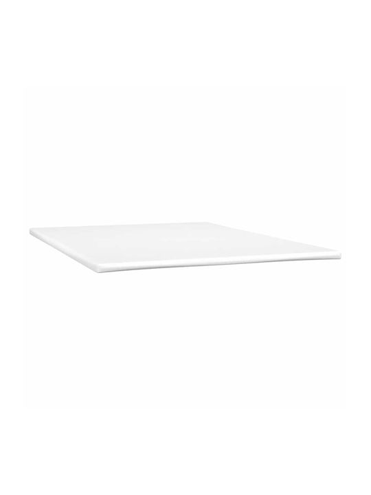 Doppelbett Bezogen mit Stoff Dunkelgrau mit Lattenrost & Matratze 160x210cm