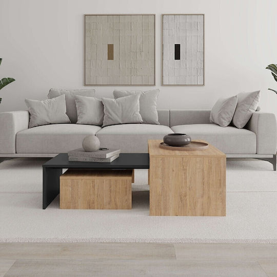 Централно Кафе Маси Kanta Sapphire Oak Silky Черно Централно Кафе Маси Kanta Sapphire Oak Silky Черно