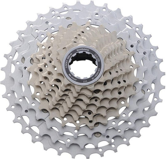 Shimano SLX CS-HG81 MTB, Trekking Bike Cassette 10 Speeds with Sprocket 11-32