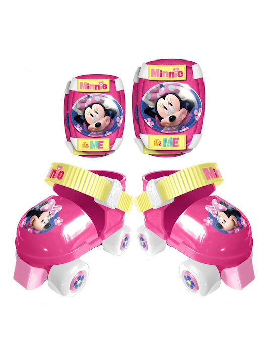 Disney Minnie It's Me Quad Αυξομειούμενα Rollers Ροζ Παιδικά Disney Minnie It's Me Quad Αυξομειούμενα Rollers Ροζ Παιδικά