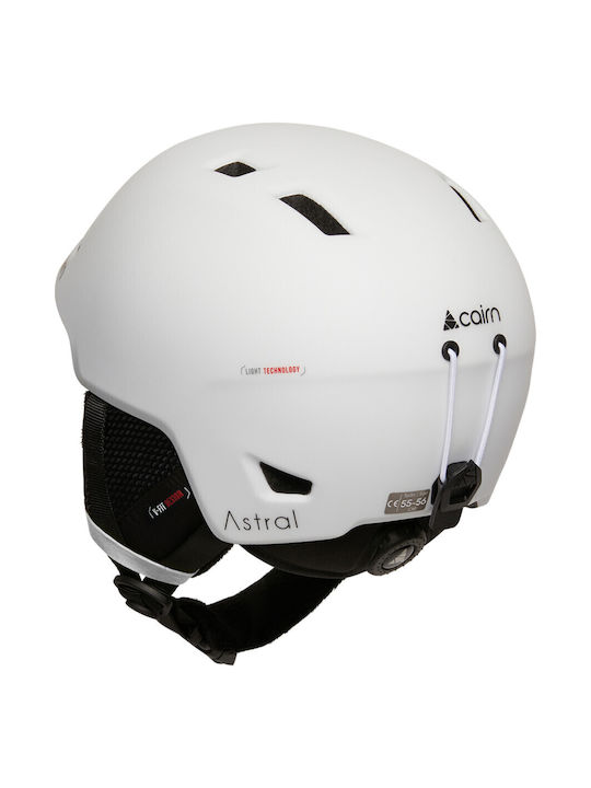 Cairn Astral Men's Helmet for Ski & Snowboard White