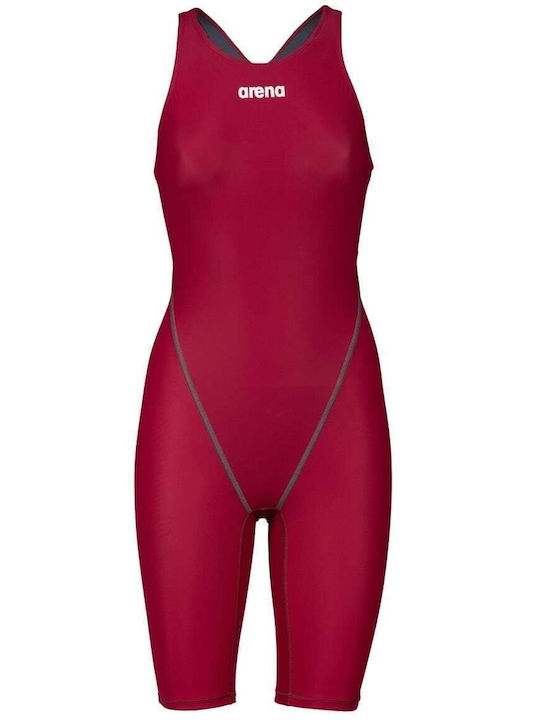 Arena Powerskin St Next Open Back 005873-401 Femeiesc Costum de Baie de Competiție Întreg pentru Înot Roșu