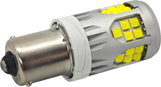 Λάμπα Αυτοκινήτου P21W / BA15S / R10W / DRL Canbus LED 5500K Ψυχρό Λευκό
