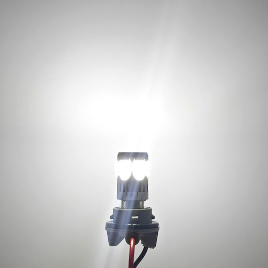 Λάμπα Αυτοκινήτου P21W / BA15S / R10W / DRL Canbus LED 5500K Ψυχρό Λευκό