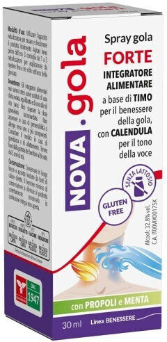 Nova Argentia Gola Forte Spray glutenfrei 30ml