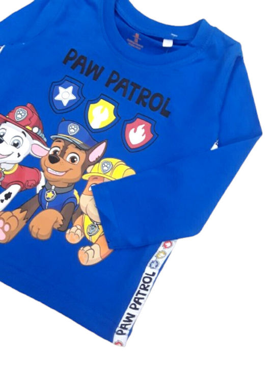 Bluză pentru copii Cu mânecă lungă Blue