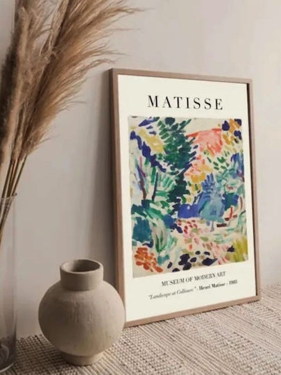Matisse “Landscape Art Collioure” Canvas Print 40*50 cm Canvas Only