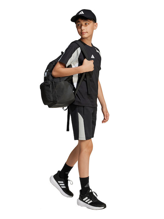 Kids' T-shirt Black Seasonal Essentials Colorblock