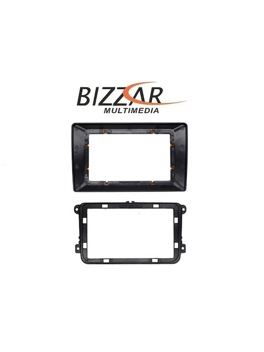 Bizzar Sistem Audio Auto pentru Seat Alhambra / Leu / Toledo Skoda Fabia / Octavia / Praktik / Rapid / Roomster / Superb Volkswagen Amarok / Gândac / Caddy / Eos / Magazin online de golf / Jetta / Passat / Passat CC / Polo / Scirocco / Magazin online Sharan / Tiguan / Turul / Transportator 2009-2015 (Bluetooth/USB/AUX/WiFi/GPS/Apple-Carplay/Android-Auto) cu Ecran Tactil 10"