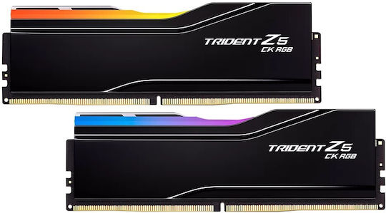 G.Skill Trident Z5 CK RGB XMP 48GB DDR5 RAM с 2 модула (2x24GB) и Скорост 8400 за Настолен Компютър