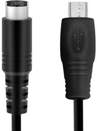 Ik Multimedia Micro-usb-otg To Mini-din Cable