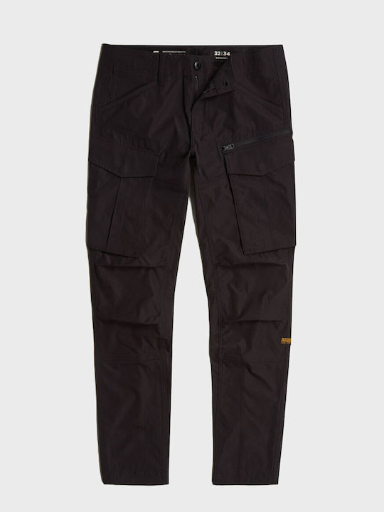 Rovic Zip 3d Trousers in Regular Fit Black