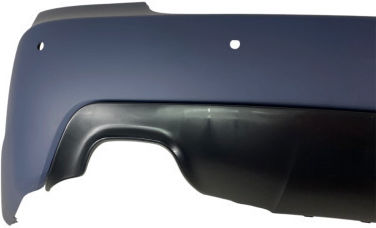 Rear Bumper BMW E60 Sedan 2003-2007 M Pack Design Parktronic Openings 24mm