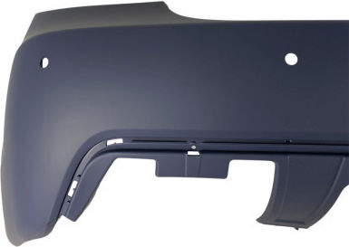 Rear Bumper BMW E60 Sedan 2003-2007 M Pack Design Parktronic Openings 24mm
