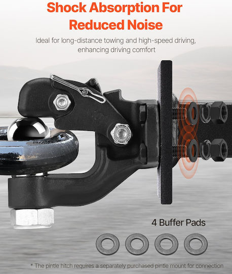Vevor Vevor Car Hitch Hook Max Pulling Weight 1814kg