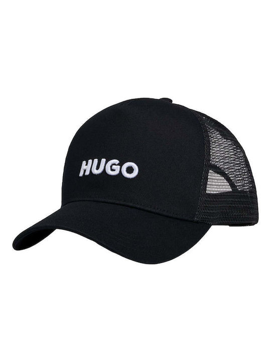 Herren Cap Hugo Marsel Trucker Schwarz