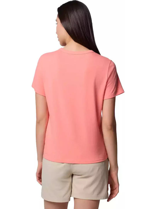 Sun Trek Дамска Спортна T-shirt Розова