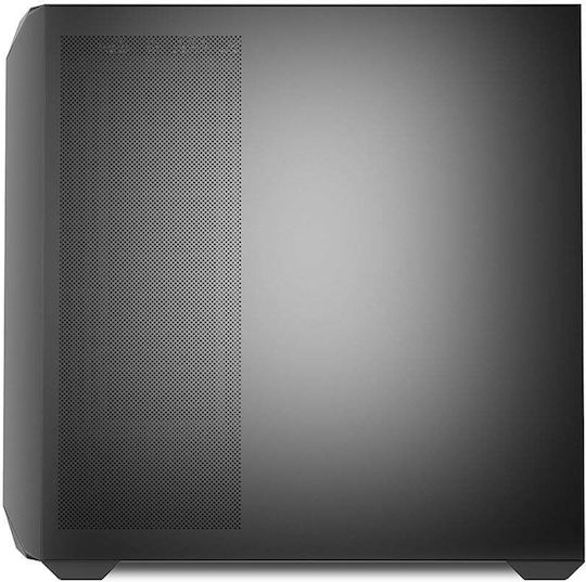 Sharkoon MK3 RGB Gaming Micro Tower Computer Case with Side Window Black