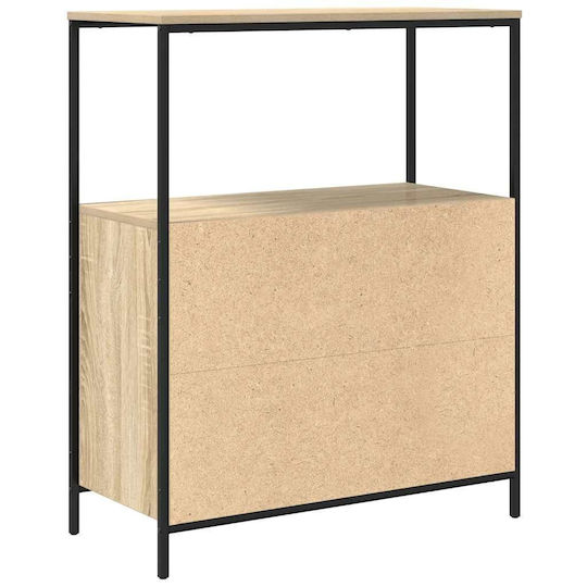 vidaXL Cabinet de baie L76.5xA35xÎ95cm Sonoma
