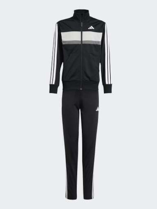 Kids Sweatpants Set With Jacket Black 3 Pieces