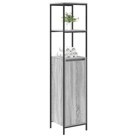 vidaXL Badezimmersäule Boden H36xB35xH165cm Sonoma