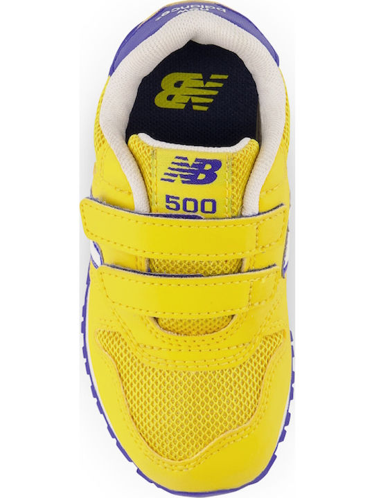 Παιδικά Sneakers με Σκρατς Κίτρινα