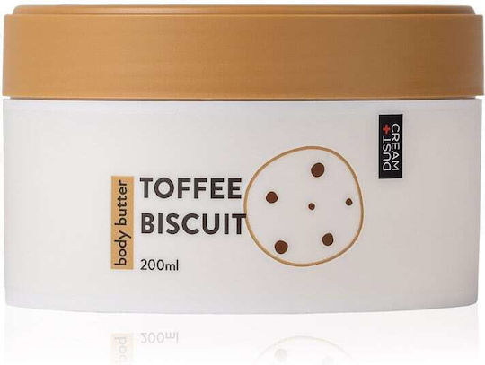 Dust+Cream Moisturizing Butter Body with Aroma Caramel for All Skin Types 200ml