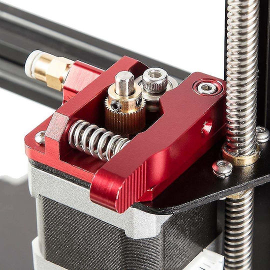 123-3d Алуминиев Mk8 Bowden Десен Екструдер Ъпгрейд Комплект Червен
