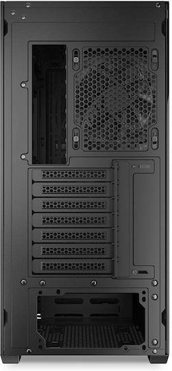 Sharkoon AK5G RGB Gaming Midi Tower Computer Case with Side Window Black