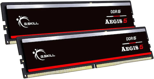G.Skill Aegis 5 DDR5 64GB RAM with 2x32GB Modules and Speed 6000 for Desktop