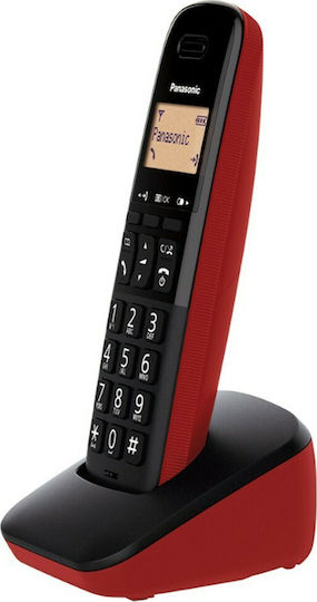 Panasonic KX-TGB610JTR Ασύρματο Τηλέφωνο Κόκκινο