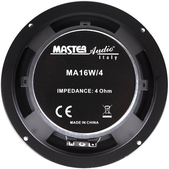 Difuzor Hi-fi Master Audio Ma16w/4 Diametru 6.5" Putere 150watt Max la 4ohm