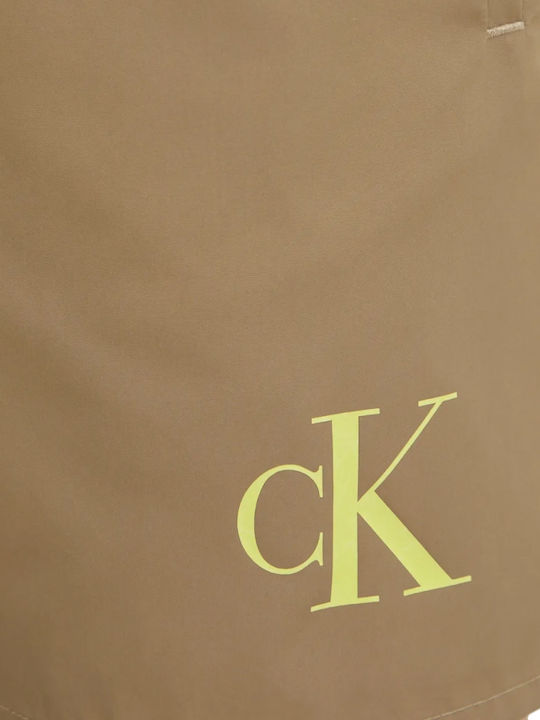 Men's Swimwear Shorts Khaki with Patterns