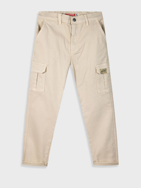 Energiers Kids' Cargo Pants VANILLA