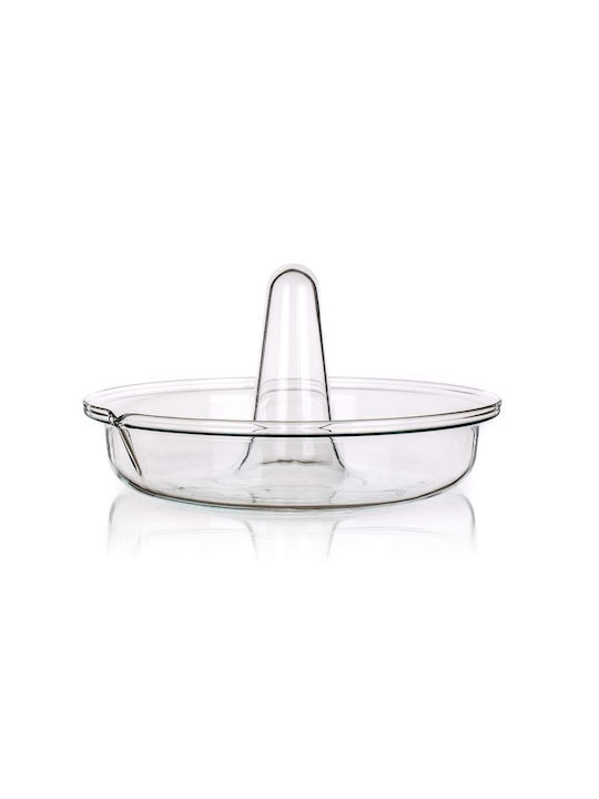 Simax Rotund Vas de Gătit Rezistent la Căldură Sticlă 24x24cm 1buc