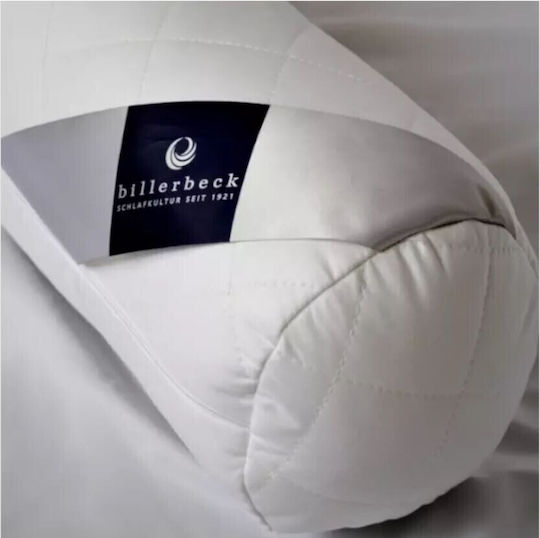 Billerbeck Neck Support Cylindrical Pillow 40x15cm White