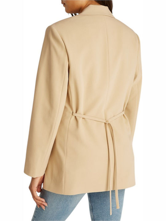Calvin Klein Damen Blazer Cream