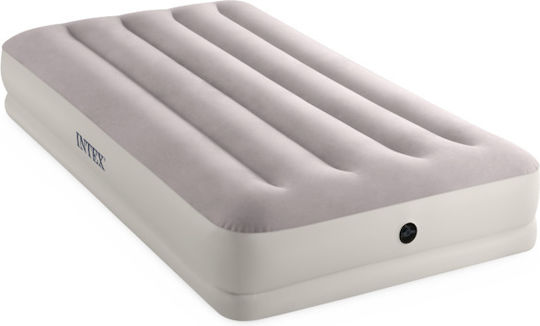 Intex Inflatable Single Sleeping Mattress Prestige 191x99x30cm Grey