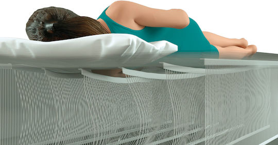 Intex Air Mattress Double with Integrated Pump Mid-Rise Queen 203x152x30cm Gray