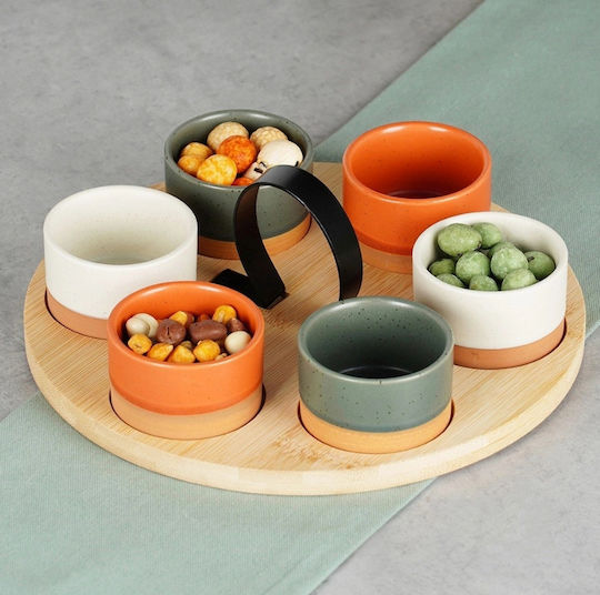 Excellent Houseware Serveware Wooden Multicolour 80ml