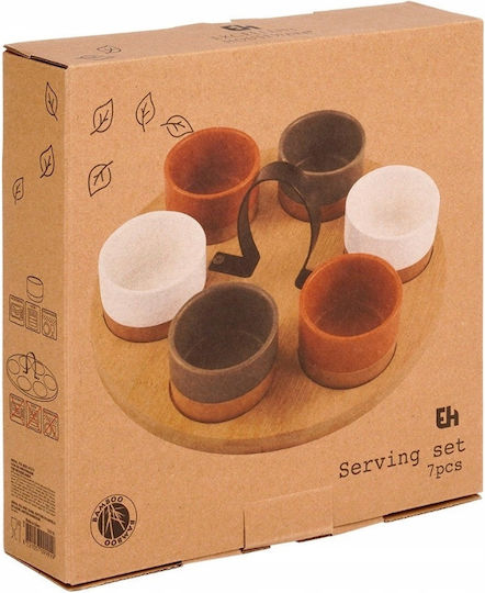 Excellent Houseware Serveware Wooden Multicolour 80ml