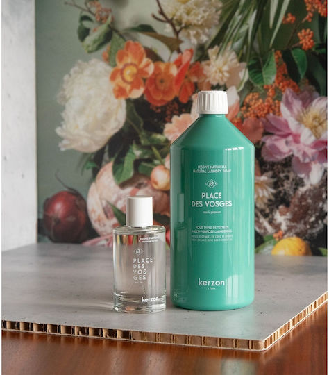 Kerzon Place Des Vosges Lichid Detergent cu Aromă Τριαντάφυλλο pentru Sensibil & Culori Haine 1lt (30 Cupe de măsurare)