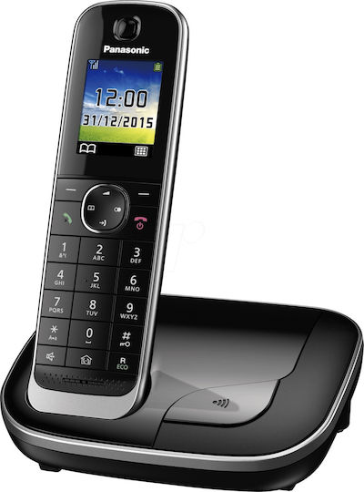 Panasonic KX-TGJ310 Cordless Phone with Greek Menu Black