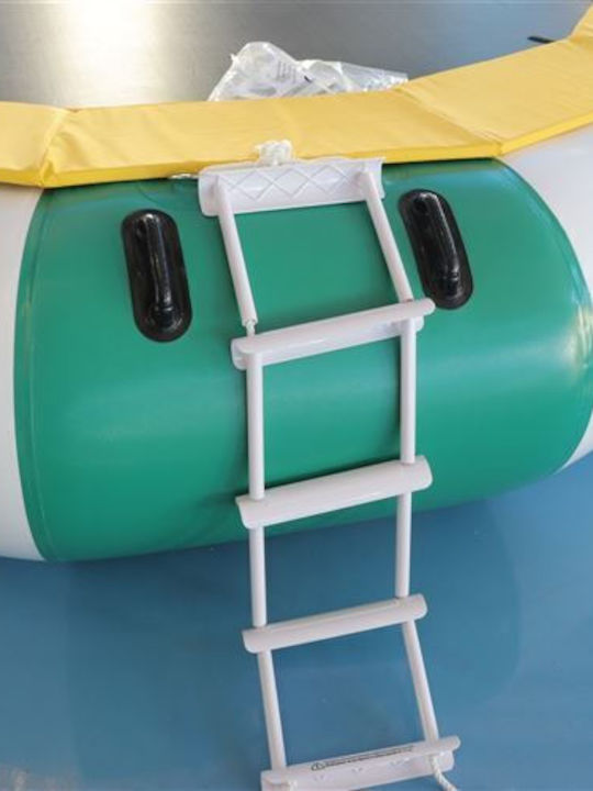 Trampolino Inflatable for the Sea Light Blue 400cm.