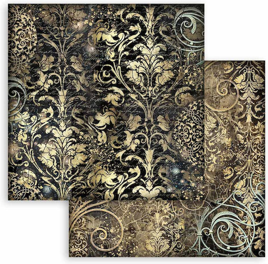 Scrapbooking Papers 10pcs 30.5×30.5cm Stamperia Maxi Background Sir Vagabond In Fantasy World