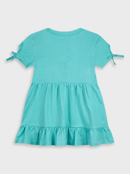 Energiers Children's Dress with Sequins Emerald