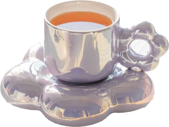 Disoza Tasse Kaffee Keramik Braun 250ml